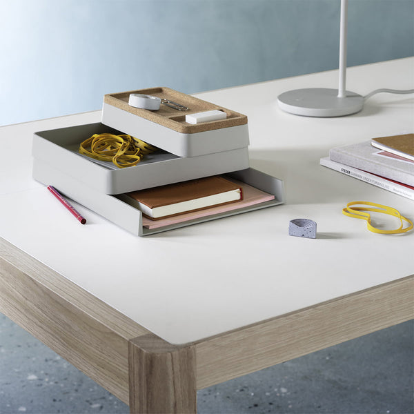 Schreibtischablage "Arrange Desktop Organizer", verschiedene Farben, 3 Ebenen