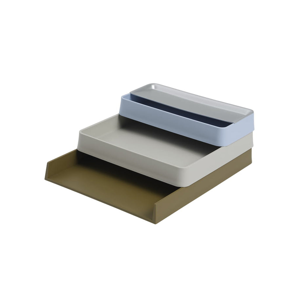 Schreibtischablage "Arrange Desktop Organizer", verschiedene Farben, 3 Ebenen