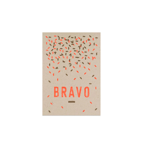 Postkarte "Bravo"