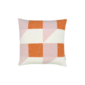 Kissenbezug  "Cubics", pink/carrot