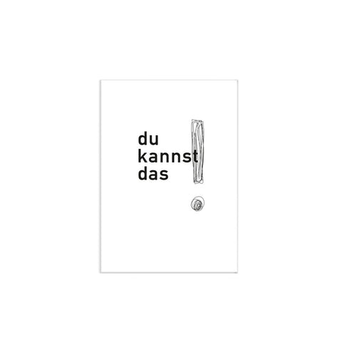 Postkarte "Du kannst das"