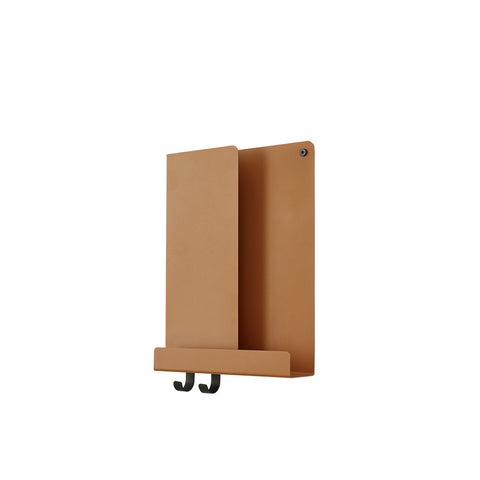 Wandregal "Folded Shelves", burnt orange