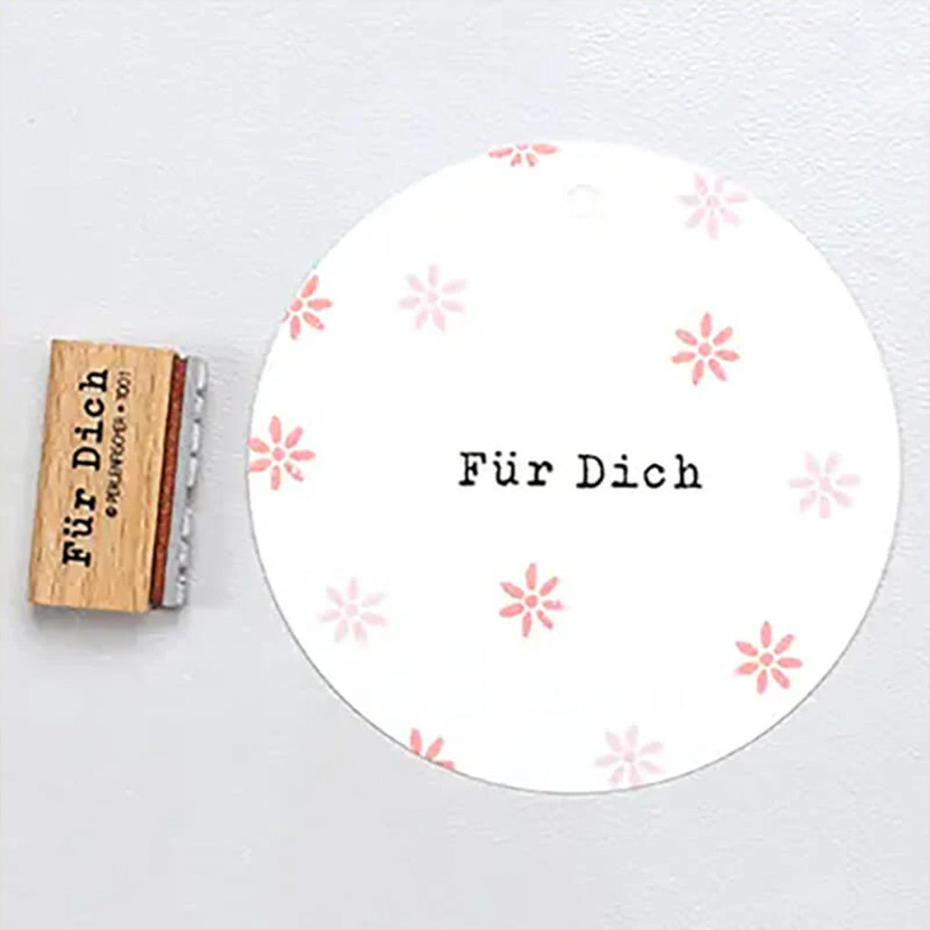 Stempel "Für Dich", klassisch