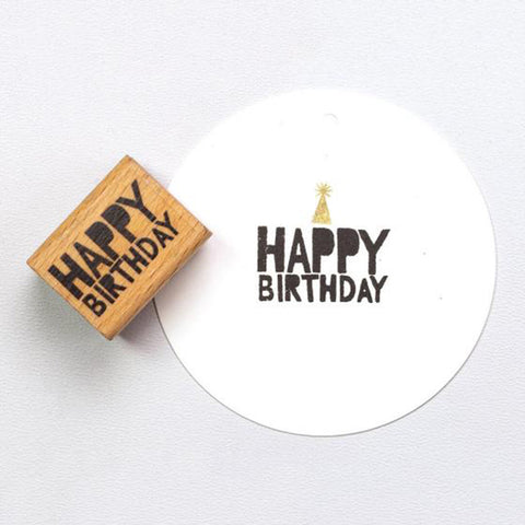 Stempel "Happy Birthday 4"