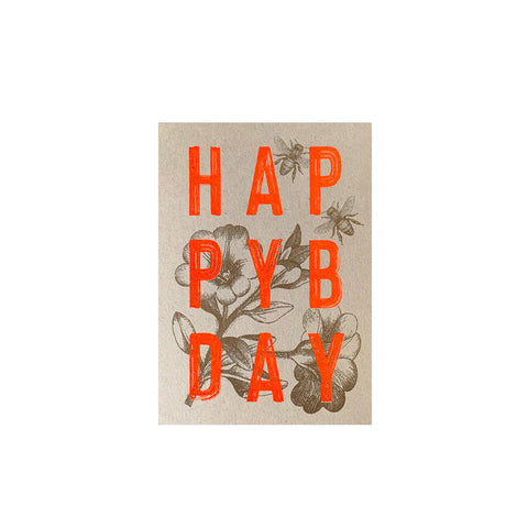 Postkarte "Happy Bday"