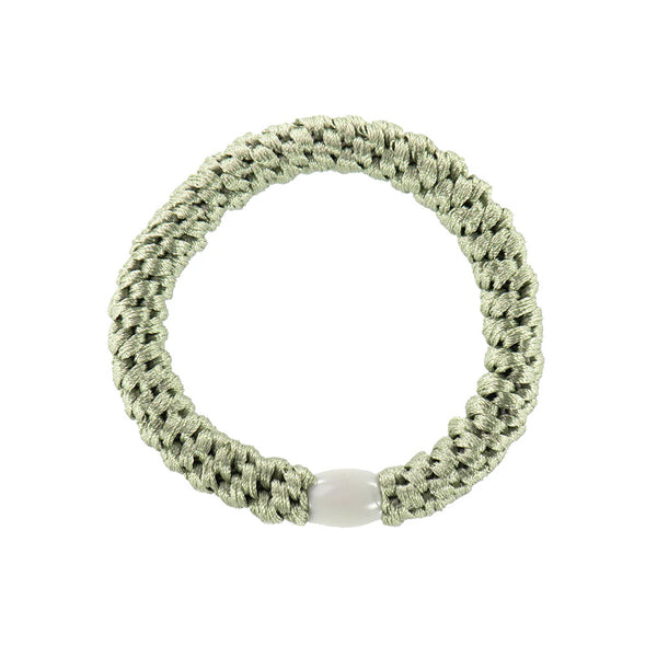 Haar- und Armband " Kknekki", dusty lind green