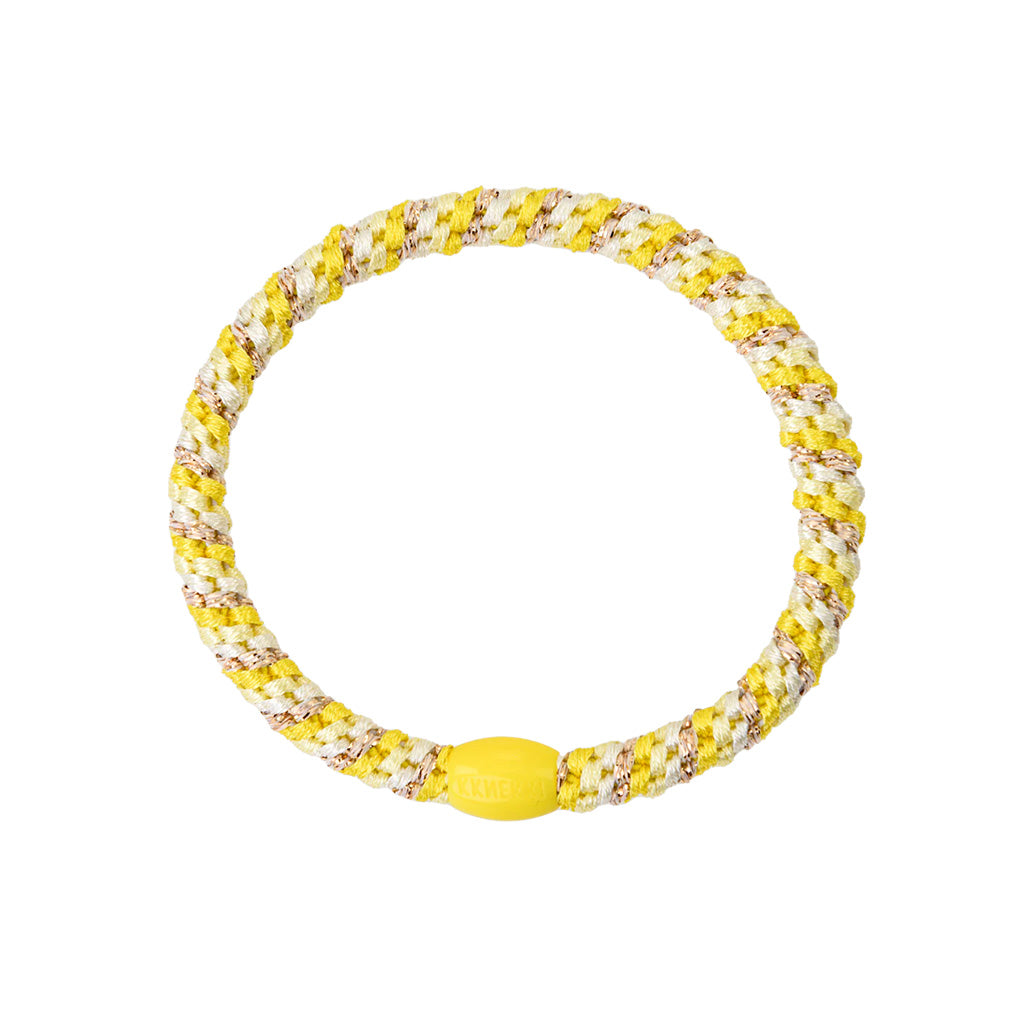 Haar- und Armband "Kknekki", slim, mix light yellow gold