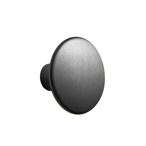 Wandhaken "Dots Metal", Größe L, schwarz