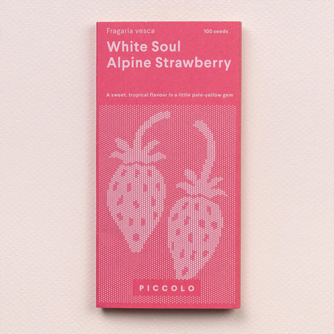 Pflanzensamen "Alpine Strawberry White Soul"
