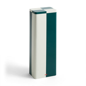 Container "Tin", grün/weiss