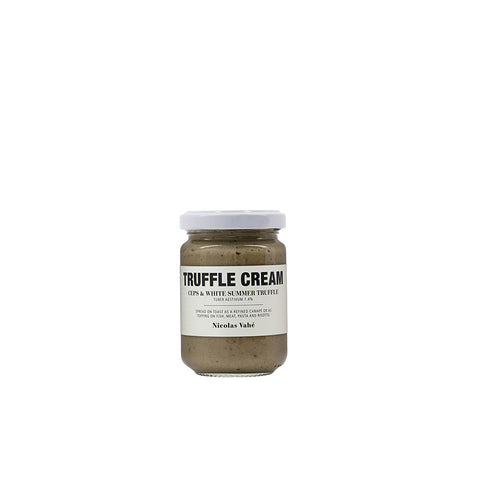 Trüffelcreme mit Steinpilzen und Sommertrüffeln